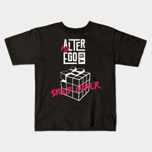 My Alter Ego Is A Speed Cuber Kids T-Shirt